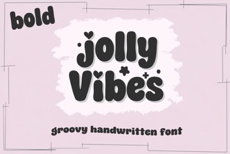 Design with Jolly Vibes Bold Font Creativity